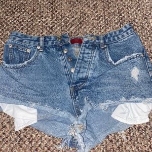 Jean shorts
